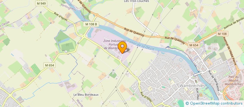 localisation de l'entreprise REMCO SARL à WAMBRECHIES
