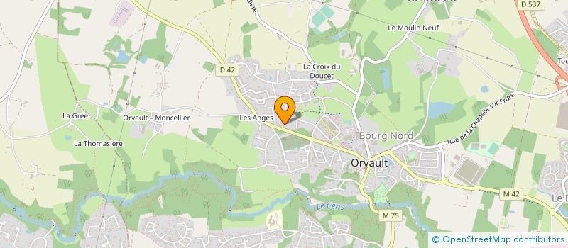 localisation de l'entreprise REME à ORVAULT