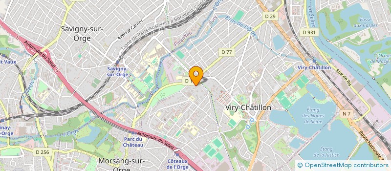 localisation de l'entreprise REME ET FILS à VIRY-CHATILLON
