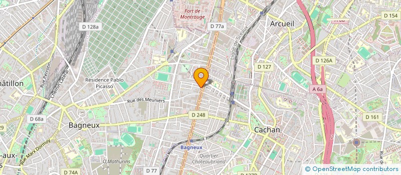 localisation de l'entreprise REMEDIMMO à BAGNEUX