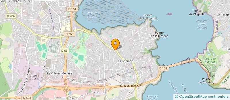 localisation de l'entreprise REMEL DU FEART  DINARD