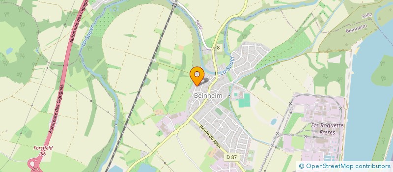 localisation de l'entreprise REMEMBER  BEINHEIM