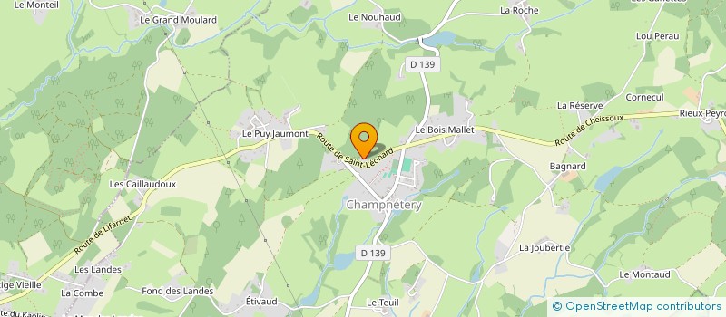 localisation de l'entreprise REMENIERAS à CHAMPNETERY