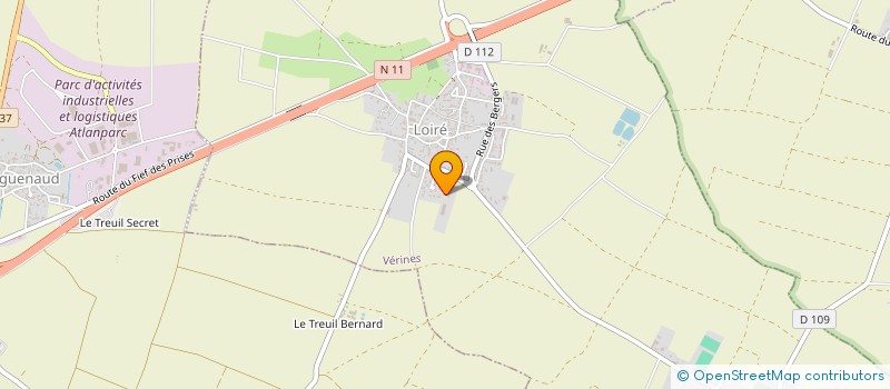 localisation de l'entreprise REMER CHRISTOPHE  NUAILLE-D'AUNIS