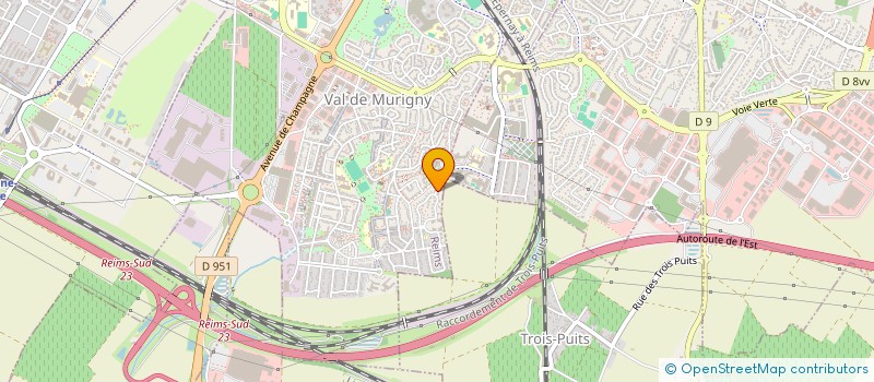 localisation de l'entreprise REMES EN SI  REIMS