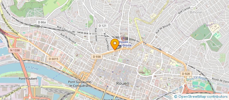 localisation de l'entreprise REMETIS à ROUEN