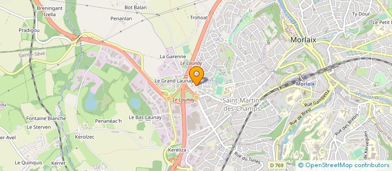 localisation de l'entreprise REMEUR-LE GALL  SAINT-MARTIN-DES-CHAMPS