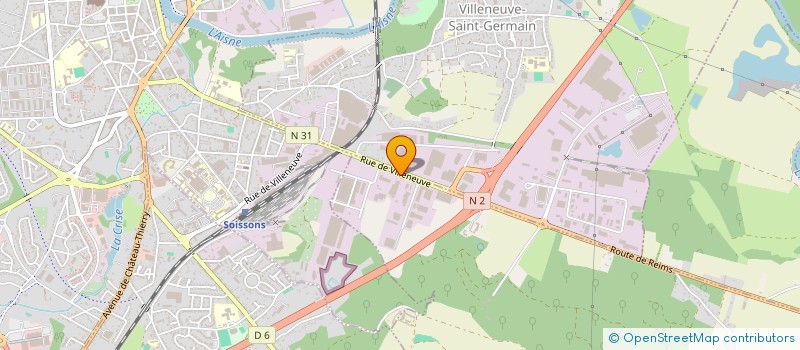 localisation de l'entreprise REMEX SA à BILLY-SUR-AISNE
