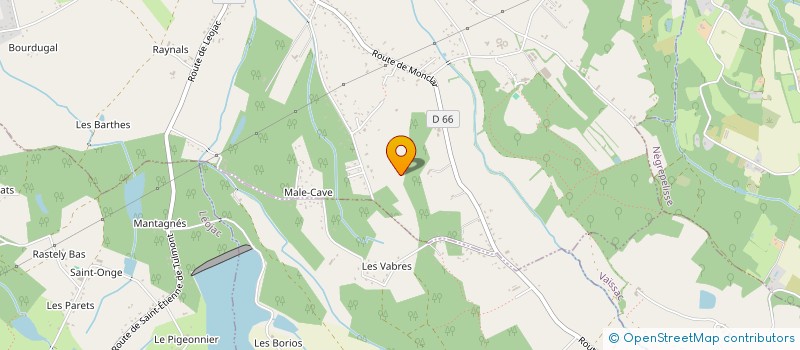 localisation de l'entreprise REMHU  SAINT-ETIENNE-DE-TULMONT