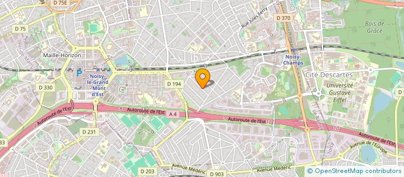 localisation de l'entreprise REMI  NOISY-LE-GRAND