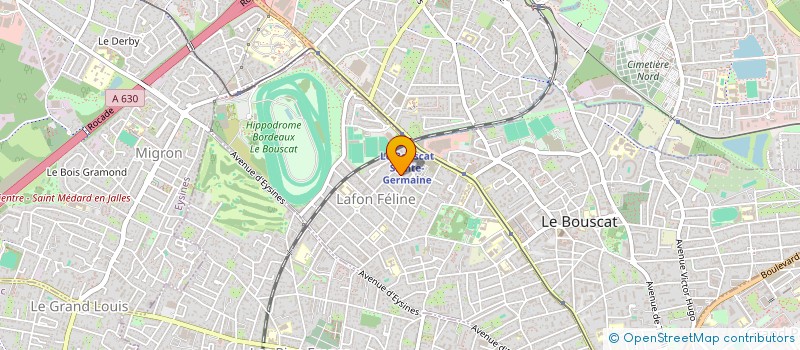 localisation de l'entreprise REMI  LE BOUSCAT