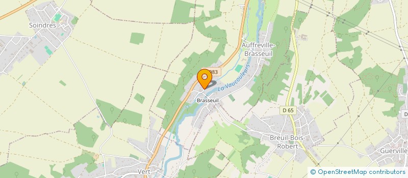 localisation de l'entreprise REMI  AUFFREVILLE-BRASSEUIL