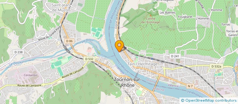 localisation de l'entreprise REMI  TAIN-L'HERMITAGE