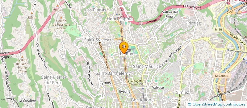 localisation de l'entreprise REMI 6  NICE