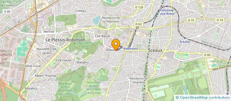 localisation de l'entreprise REMI  CHATENAY-MALABRY