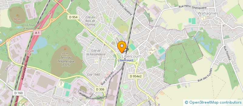 localisation de l'entreprise REMI BROUET FORMATION  LIBERCOURT