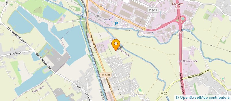 localisation de l'entreprise REMI CATTIAU ELECTRICITE OCCITANIE  SAINT-JORY