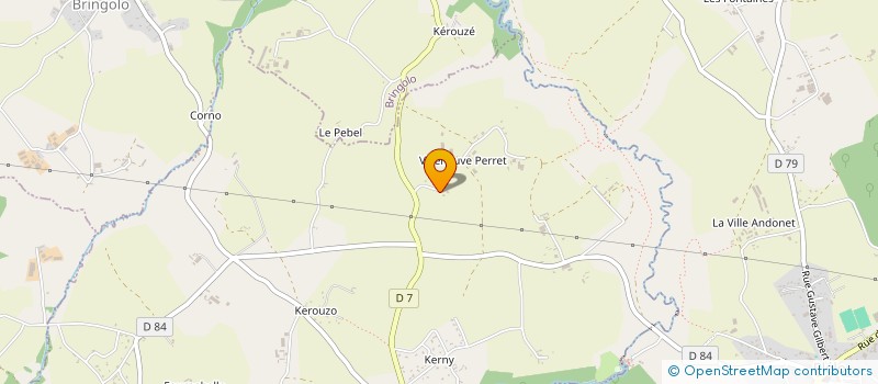 localisation de l'entreprise REMI COSSON à CHATELAUDREN-PLOUAGAT