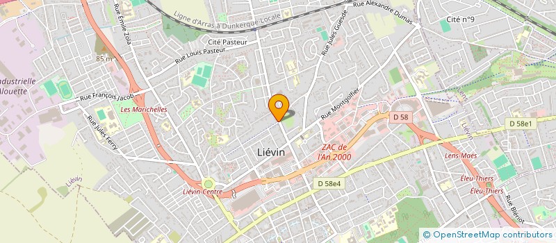 localisation de l'entreprise REMI & FLORIANO  LIEVIN