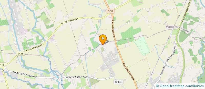 localisation de l'entreprise REMI GENOULZA METALLERIE SOUDURE à PERNES-LES-FONTAINES