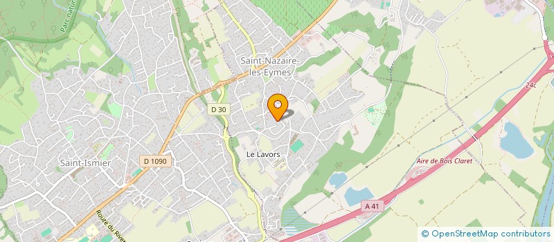 localisation de l'entreprise REMI INVESTISSEMENTS  SAINT-NAZAIRE-LES-EYMES
