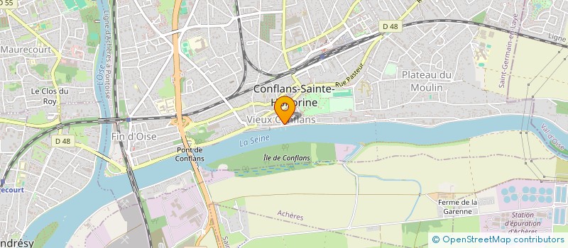 localisation de l'entreprise REMI LEROY CONSULTING  CONFLANS-SAINTE-HONORINE