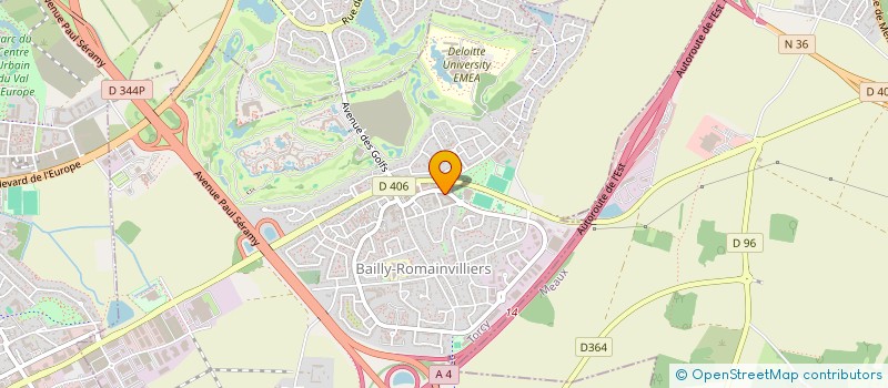 localisation de l'entreprise REMI LOCAFLAT  BAILLY-ROMAINVILLIERS