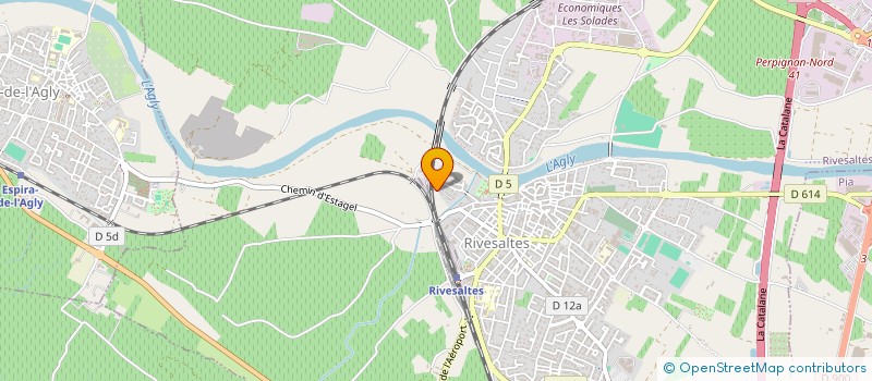 localisation de l'entreprise REMI PEREZ INTERNATIONAL  RIVESALTES