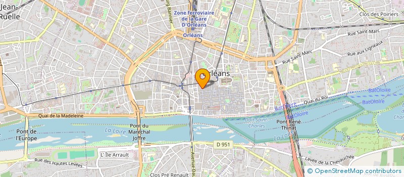 localisation de l'entreprise REMI RESTAURATION à ORLEANS