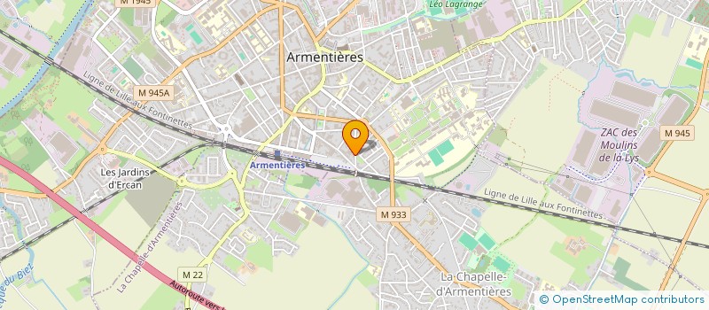 localisation de l'entreprise REMI THELLIER CONSEIL DATA  ARMENTIERES