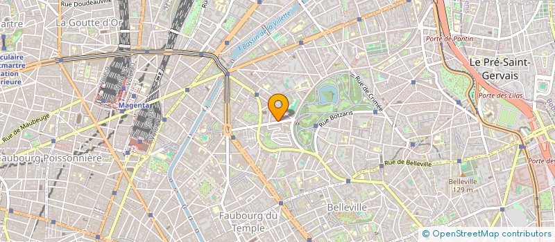 localisation de l'entreprise REMI THOLLET ARCHITECTE  PARIS