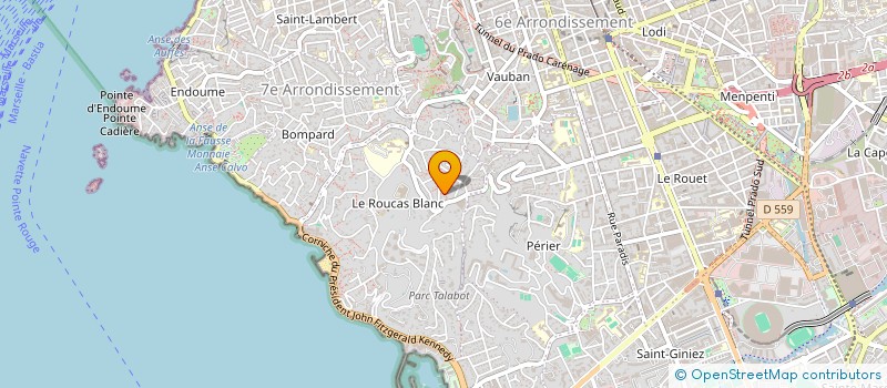 localisation de l'entreprise REMILAB à MARSEILLE 7