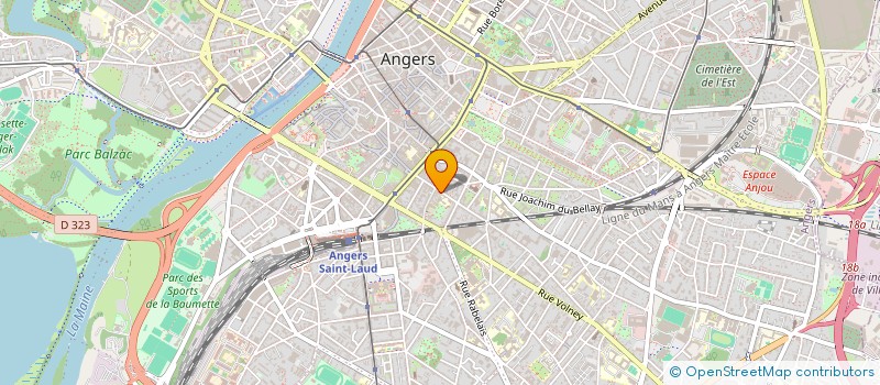 localisation de l'entreprise REMILI à ANGERS