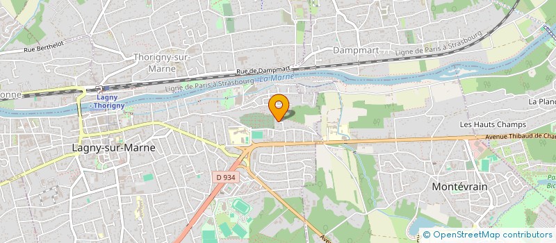 localisation de l'entreprise REMILIE  LAGNY-SUR-MARNE