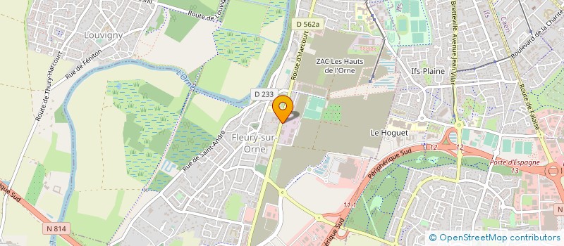 localisation de l'entreprise REMINA à FLEURY-SUR-ORNE