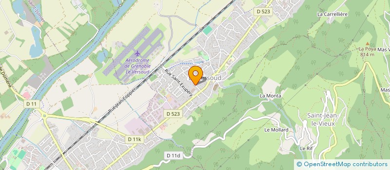 localisation de l'entreprise REMINEL  LE VERSOUD