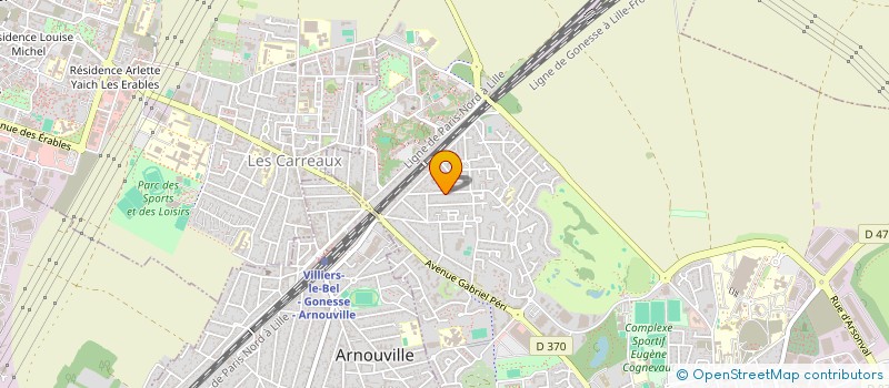 localisation de l'entreprise REMISE A NEUF  GONESSE