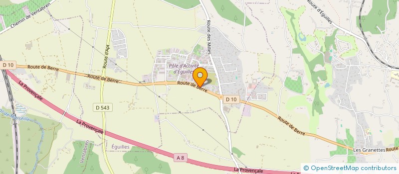 localisation de l'entreprise REMISE EN JEUX  EGUILLES