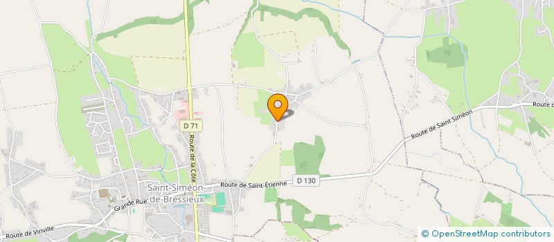 localisation de l'entreprise REMISE O'VERT  SAINT-SIMEON-DE-BRESSIEUX