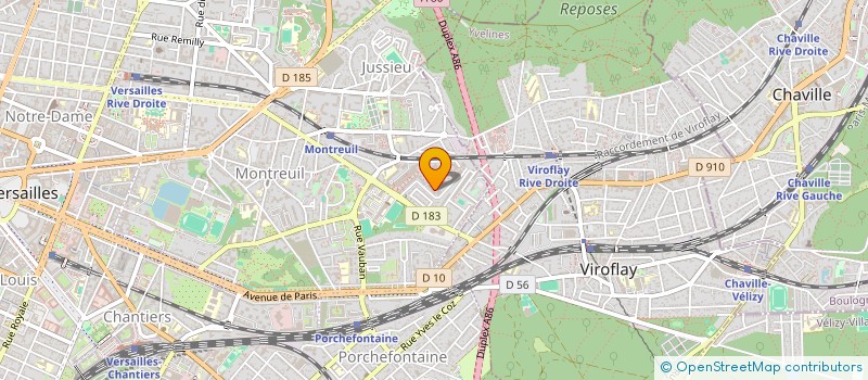 localisation de l'entreprise REMISES EN ROUTE D'ANCIENS VEHICULES à VERSAILLES