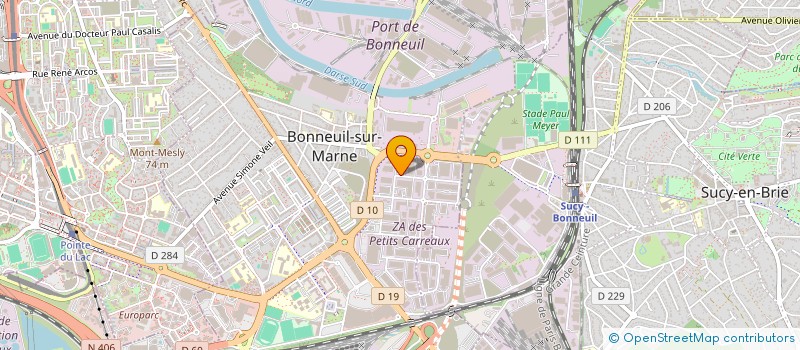 localisation de l'entreprise REMITEX  BONNEUIL-SUR-MARNE