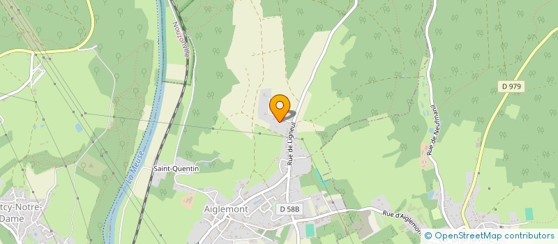 localisation de l'entreprise REMK  AIGLEMONT