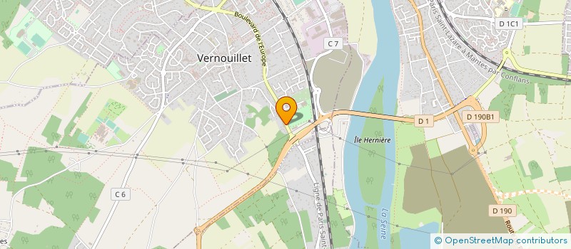 localisation de l'entreprise REMK BATIPRO à VERNOUILLET