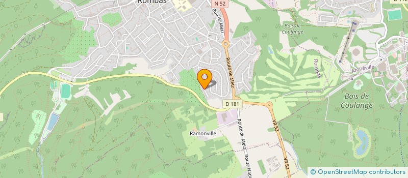 localisation de l'entreprise REMLOR  ROMBAS