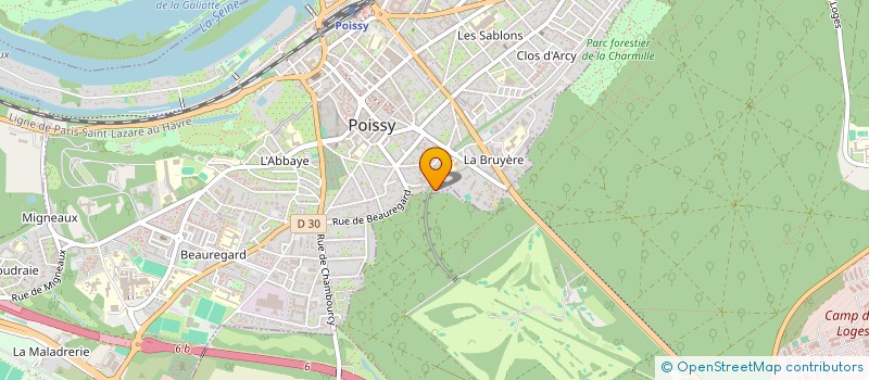 localisation de l'entreprise REMMANA  POISSY