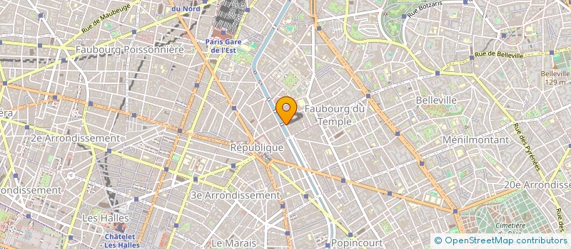 localisation de l'entreprise REMMEAU-GOISNARD  PARIS