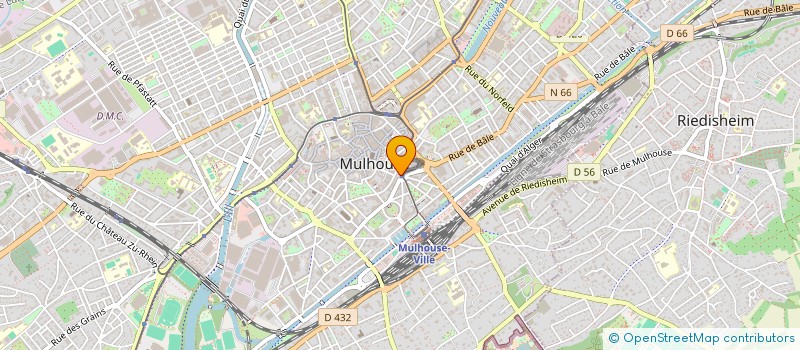 localisation de l'entreprise REMMERT à MULHOUSE