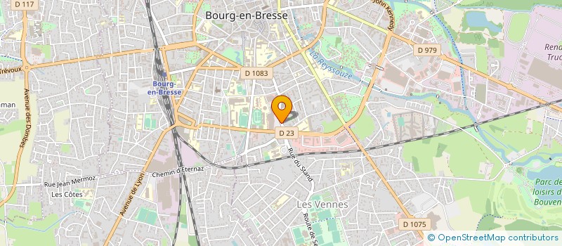 localisation de l'entreprise REMO à BOURG-EN-BRESSE