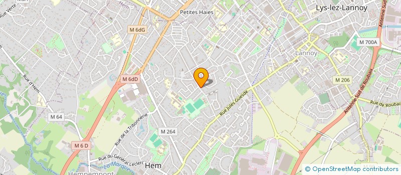 localisation de l'entreprise REMO-STOCK  HEM