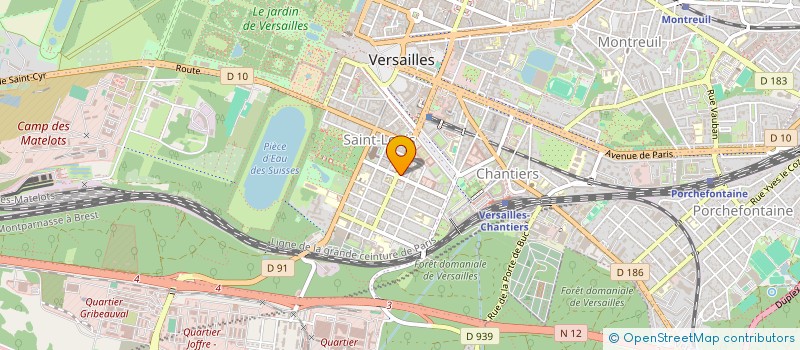 localisation de l'entreprise REMOBILE à VERSAILLES